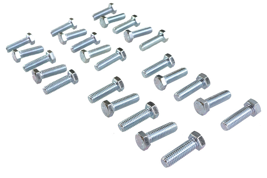Hex Cap Bolts Zinc 3/8 inch x 1-1/4 inch