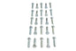 Hex Cap Bolts Zinc 3/8 inch-16 x 1-1/2 inch