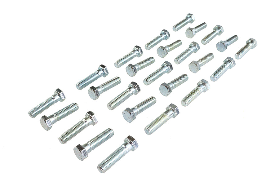 Hex Cap Bolts Zinc 3/8 inch-16 x 1-1/2 inch