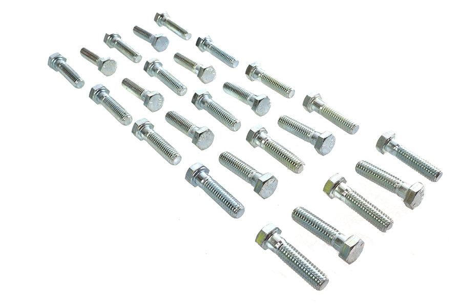 Hex Cap Bolts Zinc 3/8 inch-16 x 1-1/2 inch