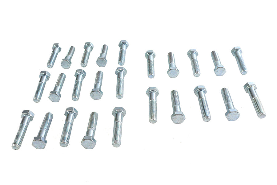 Hex Cap Bolts Zinc 3/8 inch x 1-3/4 inch