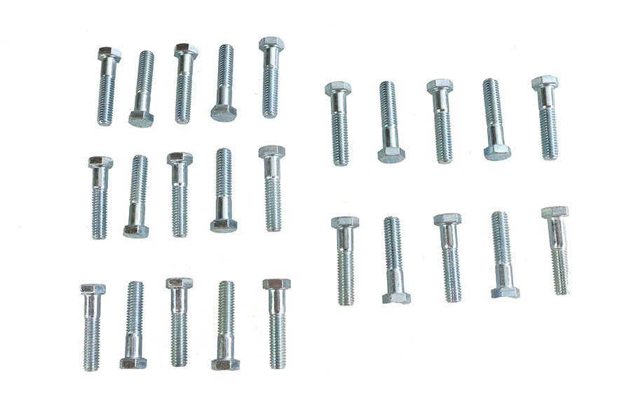 Hex Cap Bolts Zinc 3/8 inch x 1-3/4 inch