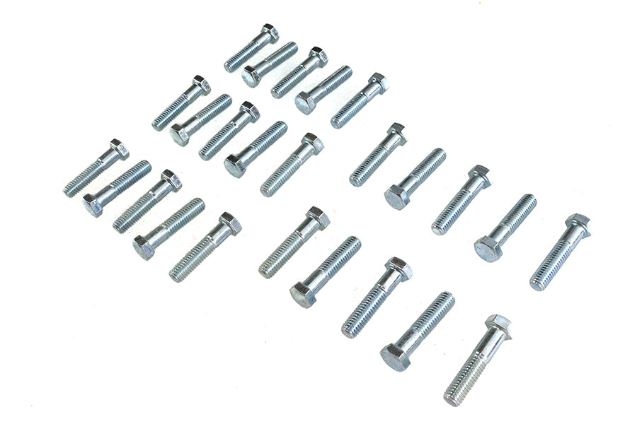 Hex Cap Bolts Zinc 3/8 inch x 1-3/4 inch