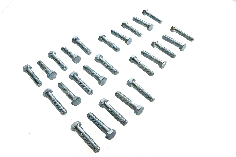 Hex Cap Bolts Zinc 3/8 inch x 1-3/4 inch