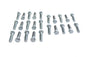 Hex Cap Bolts Zinc 7/16 inch x 1-1/2 inch