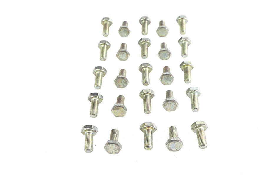 Hex Cap Bolts Zinc 1/4 inch x 5/8 inch