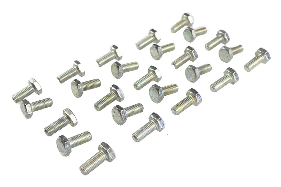 Hex Cap Bolts Zinc 1/4 inch x 5/8 inch