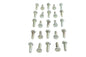 Hex Cap Bolts Zinc 1/4 inch x 3/4 inch