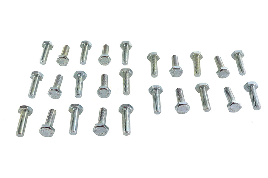 Hex Cap Bolts Zinc 1/4 inch-28 x 7/8 inch
