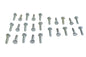 Hex Cap Bolts Zinc 1/4 inch-28 x 7/8 inch