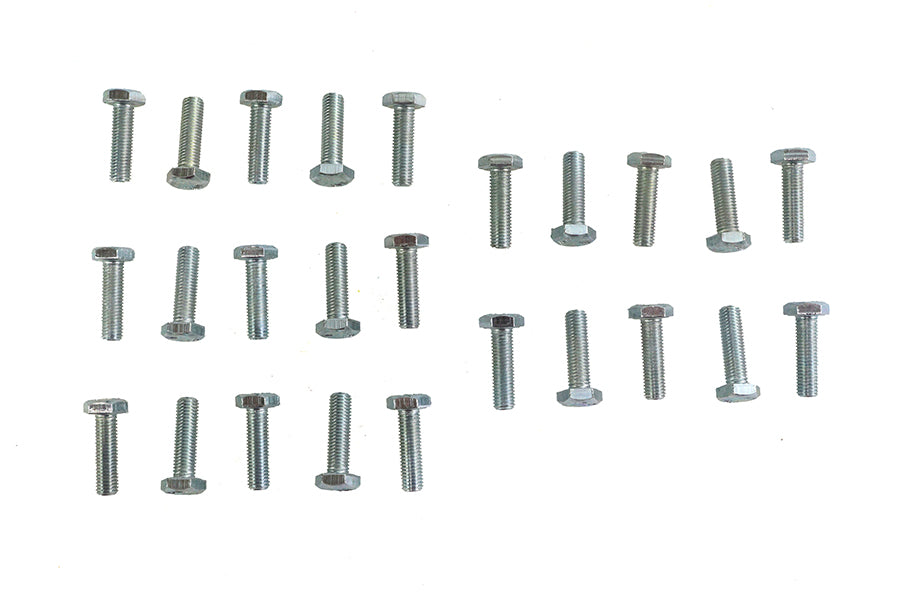 Hex Cap Bolts Zinc 1/4 inch-28 x 7/8 inch