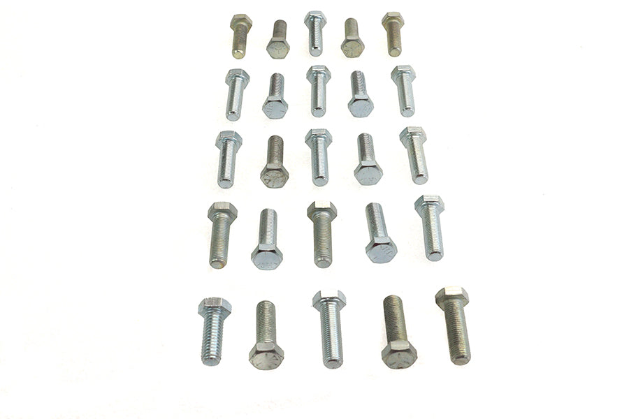 Hex Cap Bolts Zinc 3/8 inch X 1-1/4 inch