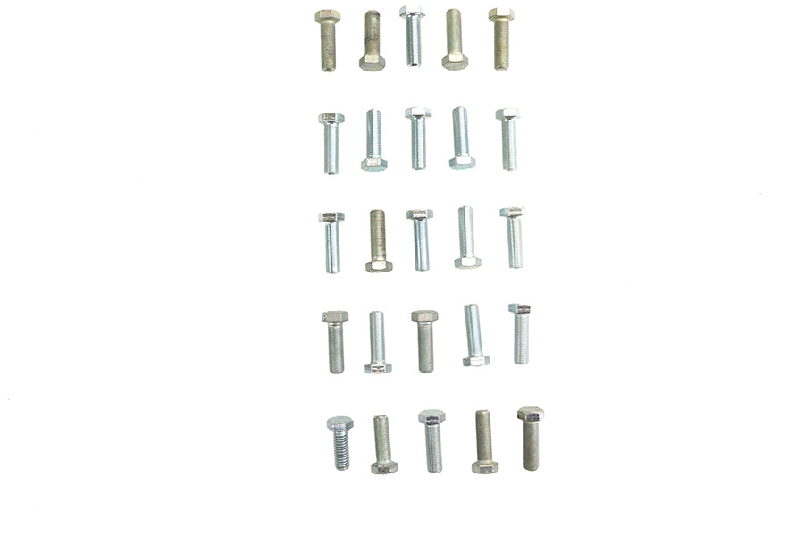 Hex Cap Bolts Zinc 3/8 inch X 1-1/4 inch