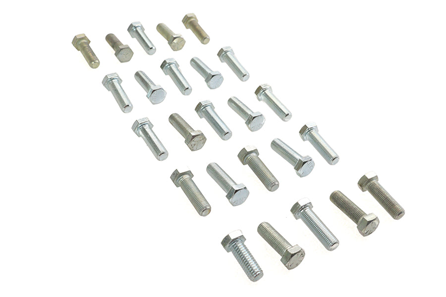 Hex Cap Bolts Zinc 3/8 inch X 1-1/4 inch