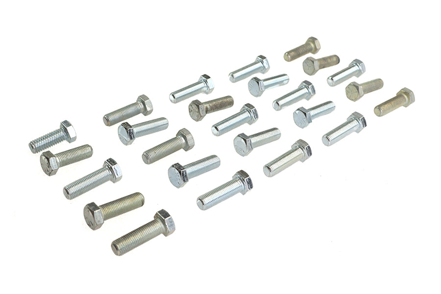 Hex Cap Bolts Zinc 3/8 inch X 1-1/4 inch