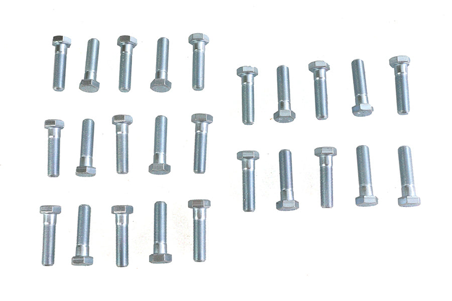 Hex Cap Bolts Zinc 3/8 inch X 1-1/2 inch