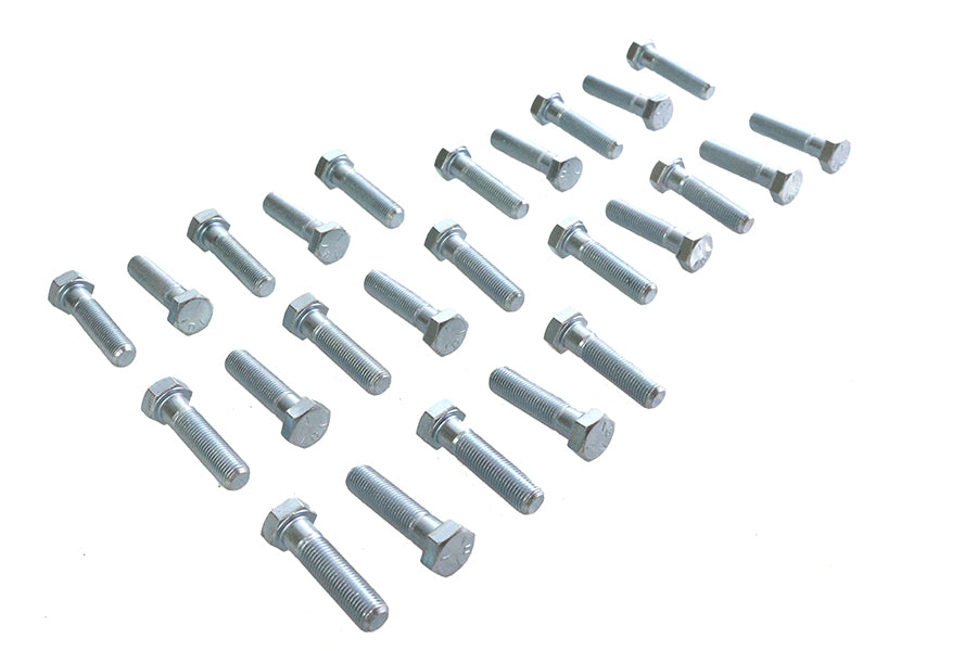 Hex Cap Bolts Zinc 3/8 inch X 1-1/2 inch