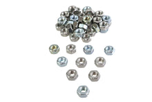 Load image into Gallery viewer, Zinc Hex Nuts 1/4 inch-20 Standard