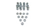 Zinc Hex Nuts 1/4 inch-28 Standard