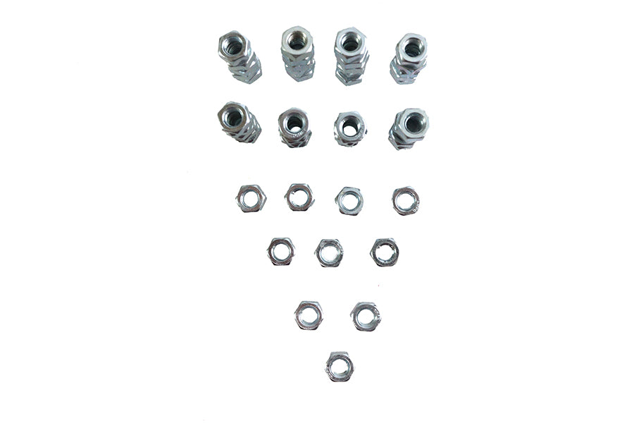Zinc Hex Nuts 5/16 inch-18 Standard
