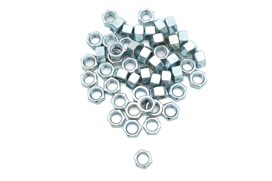 Zinc Hex Nuts 1/2 inch-20 Standard
