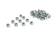 Load image into Gallery viewer, Zinc Hex Nuts 1/4 inch-20 Nyloc