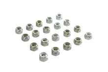 Load image into Gallery viewer, Zinc Hex Nuts 1/4 inch-28 Nyloc