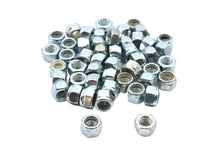 Load image into Gallery viewer, Zinc Hex Nuts 5/16 inch-24 Nyloc