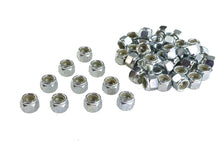 Load image into Gallery viewer, Zinc Hex Nuts 3/8 inch-16 Nyloc