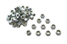 Load image into Gallery viewer, Zinc Hex Nuts 3/8 inch-16 Nyloc