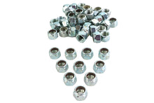 Load image into Gallery viewer, Zinc Hex Nuts 7/16 inch-20 Nyloc