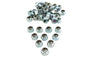 Zinc Hex Nuts 7/16 inch-20 Nyloc