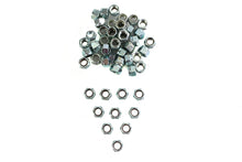 Load image into Gallery viewer, Zinc Hex Nuts 7/16 inch-20 Nyloc