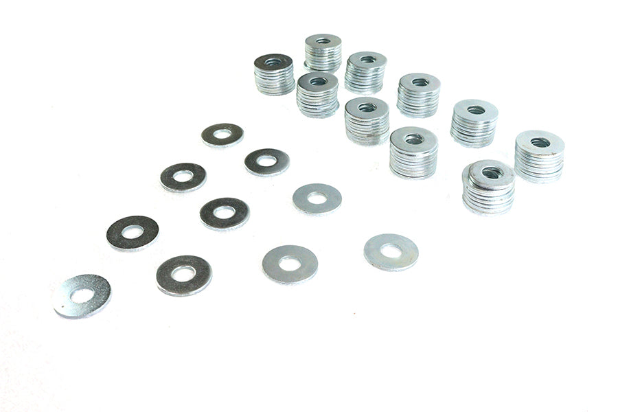 Zinc Flat Washers 7/16 inch Inner Diameter