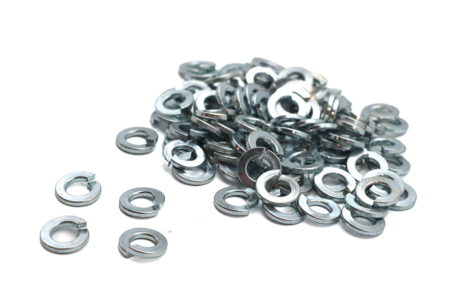 Zinc Lock Washers 1/4 inch Inner Diameter