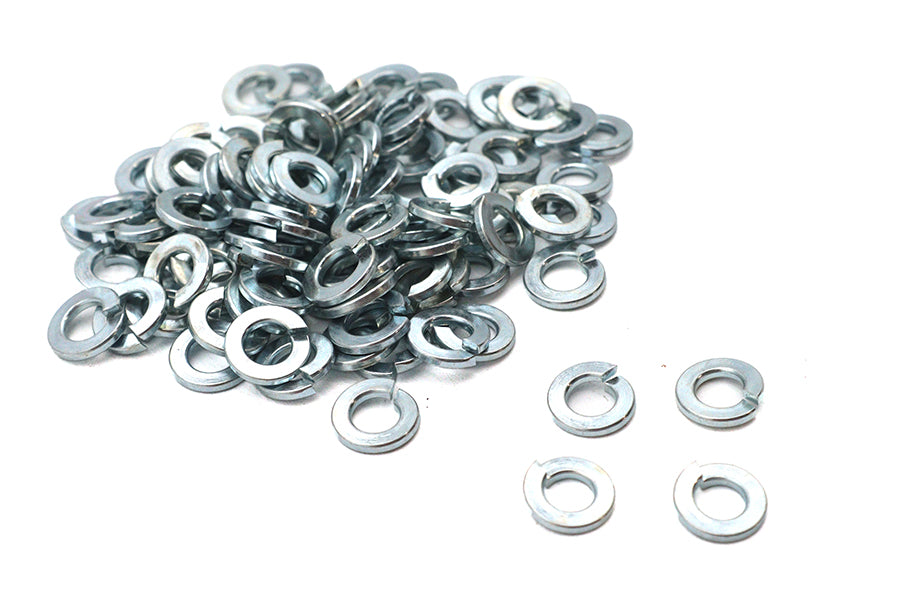 Zinc Lock Washers 1/4 inch Inner Diameter