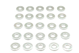 Zinc Flat Washers 1/4 inch Inner Diameter