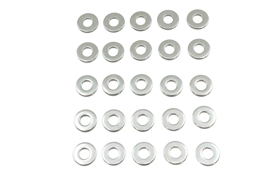Zinc Flat Washers 1/4 inch Inner Diameter