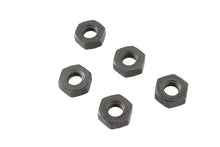 Load image into Gallery viewer, Parkerized Hex Nuts 1/4 inch-24 x 5/32 inch x 7/16 inch