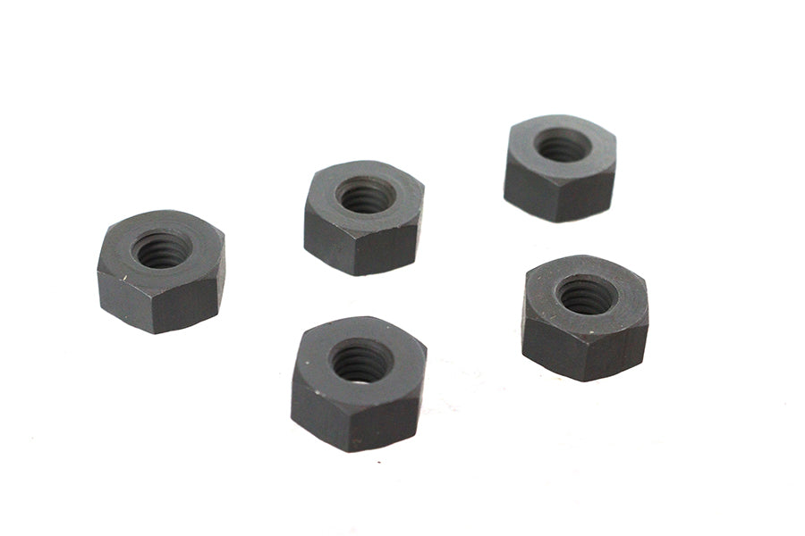 Parkerized Hex Nuts 1/4 inch-24