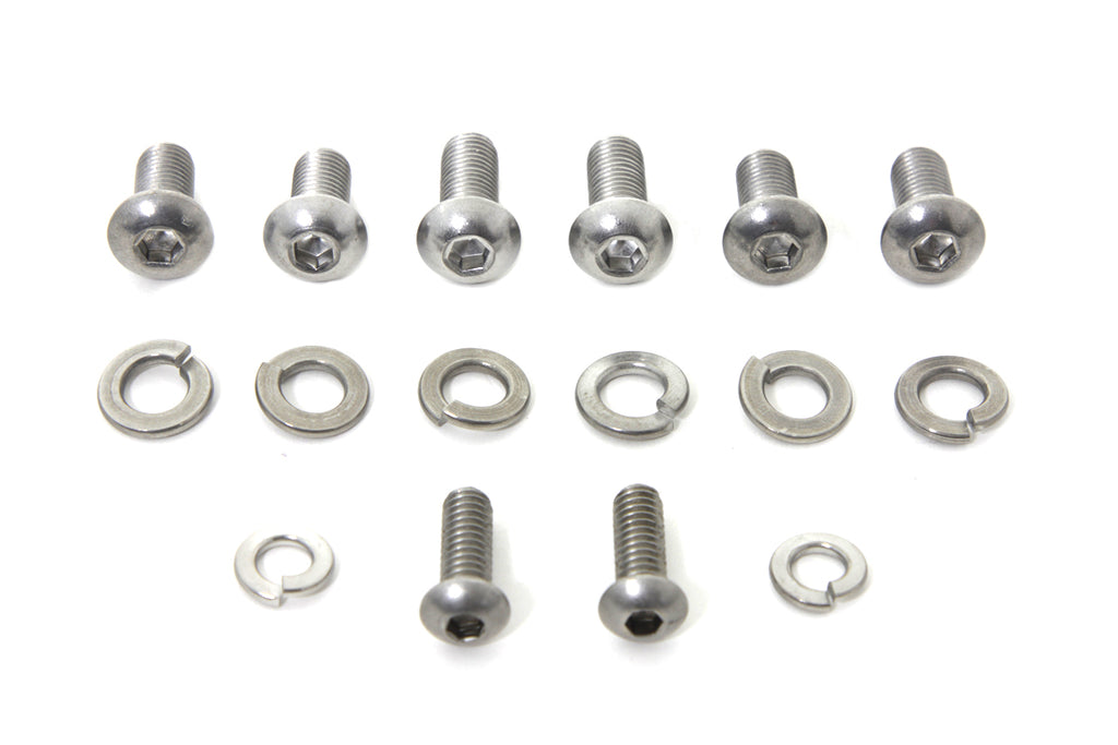 Headlamp Cowl Screw Kit Stainless Steel