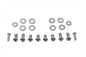 Headlamp Cowl Screw Kit Brushed Chrome