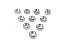 Load image into Gallery viewer, Chrome Hex Nuts 5/16 inch-24