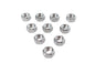 Chrome Hex Nuts 5/16 inch-24