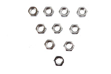 Load image into Gallery viewer, Chrome Hex Nuts 5/16 inch-24