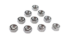 Load image into Gallery viewer, Chrome Hex Nuts 5/16 inch-24