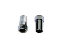 Load image into Gallery viewer, Shifter Rod Tapered Jam Nut Set Chrome
