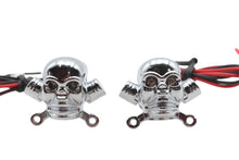 Load image into Gallery viewer, License Plate Frame Skull Krommets