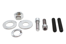 Chrome Rear Axle Nut Kit