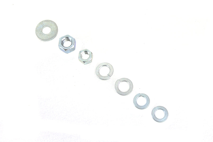 Spring Fork Nut and Washer Kit Zicad Plated